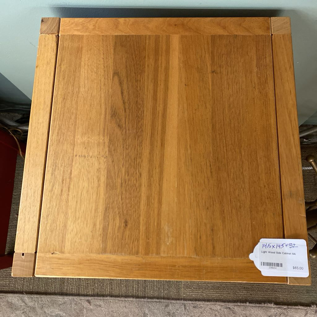 Light Wood Side Cabinet