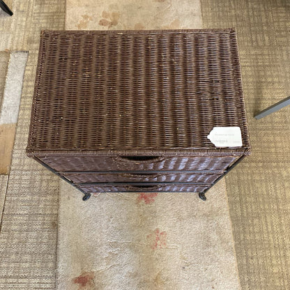 Three Basket Side Table