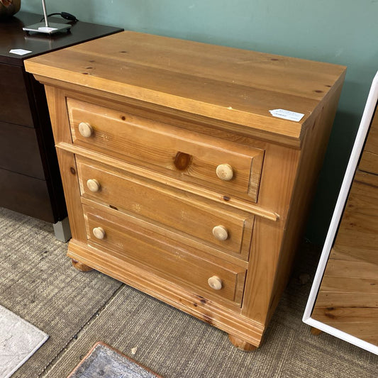 Classic Pine Three Drawer Chest