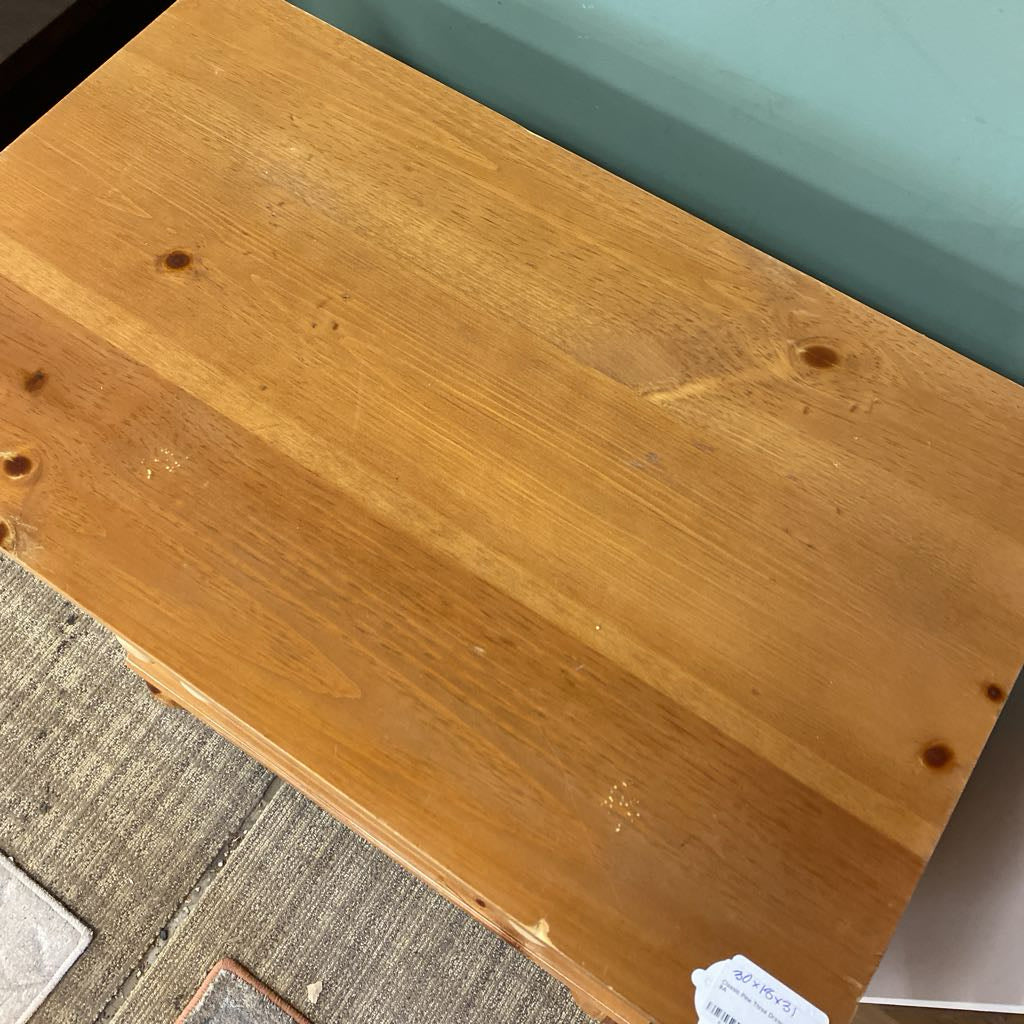 Classic Pine Three Drawer Chest