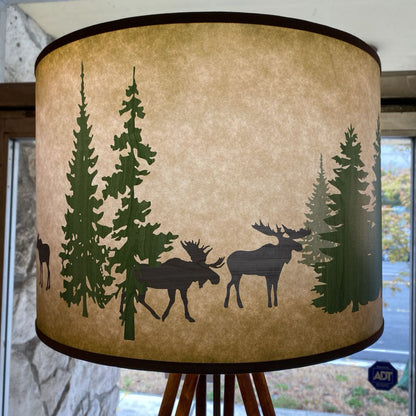 Moose Surveyor Tripod Table Lamp