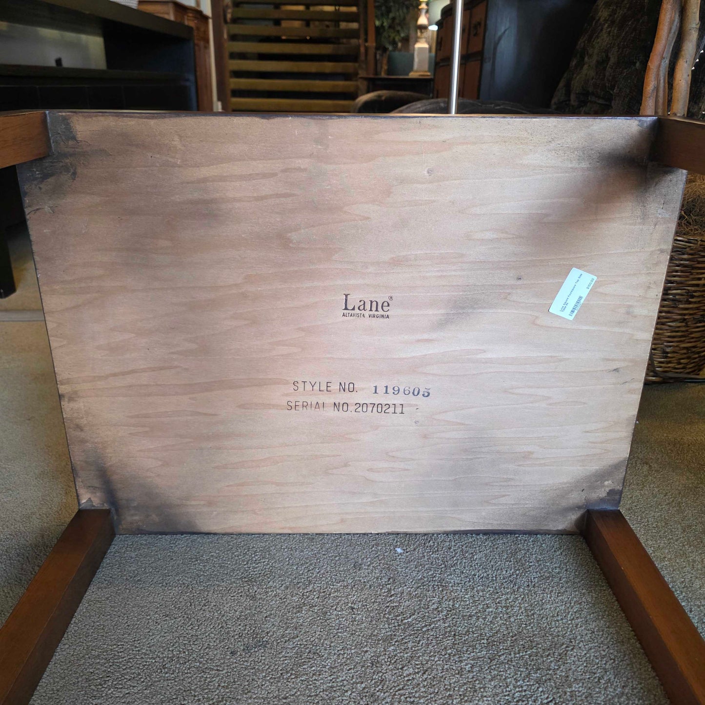 Lane Square Foursquare Top Side Table