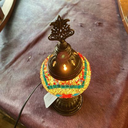 Small Turkish Mosaic Lamp