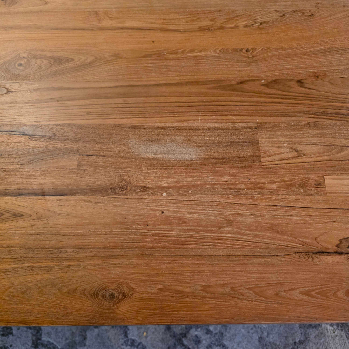 Crate & Barrel Wooden Extandable Metal Leg Dining Table