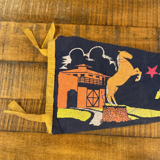 Roy Rogers and Dale Evans Vintage Pennant UNIQUE FINDS