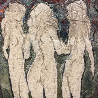 Nudes Ceramic Wall Art