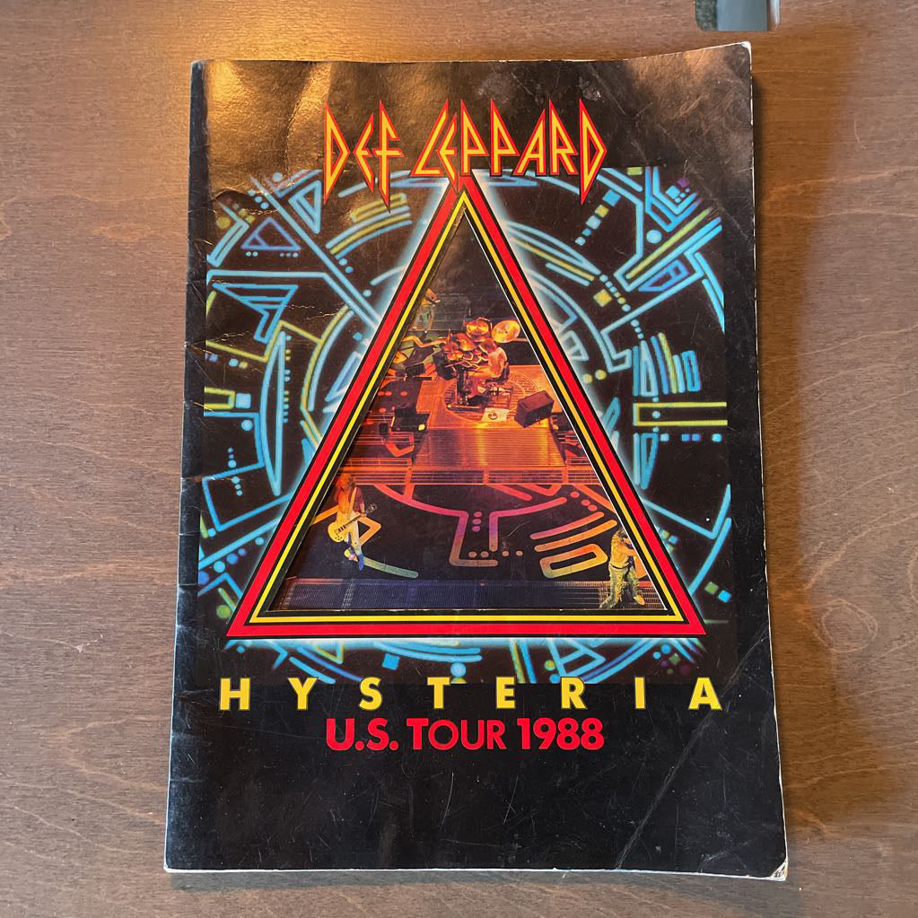 Def Leppard 1988 US Tour Program