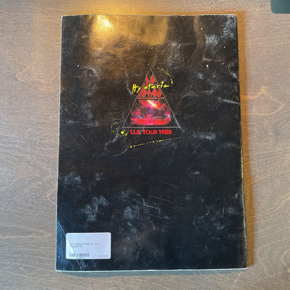 Def Leppard 1988 US Tour Program