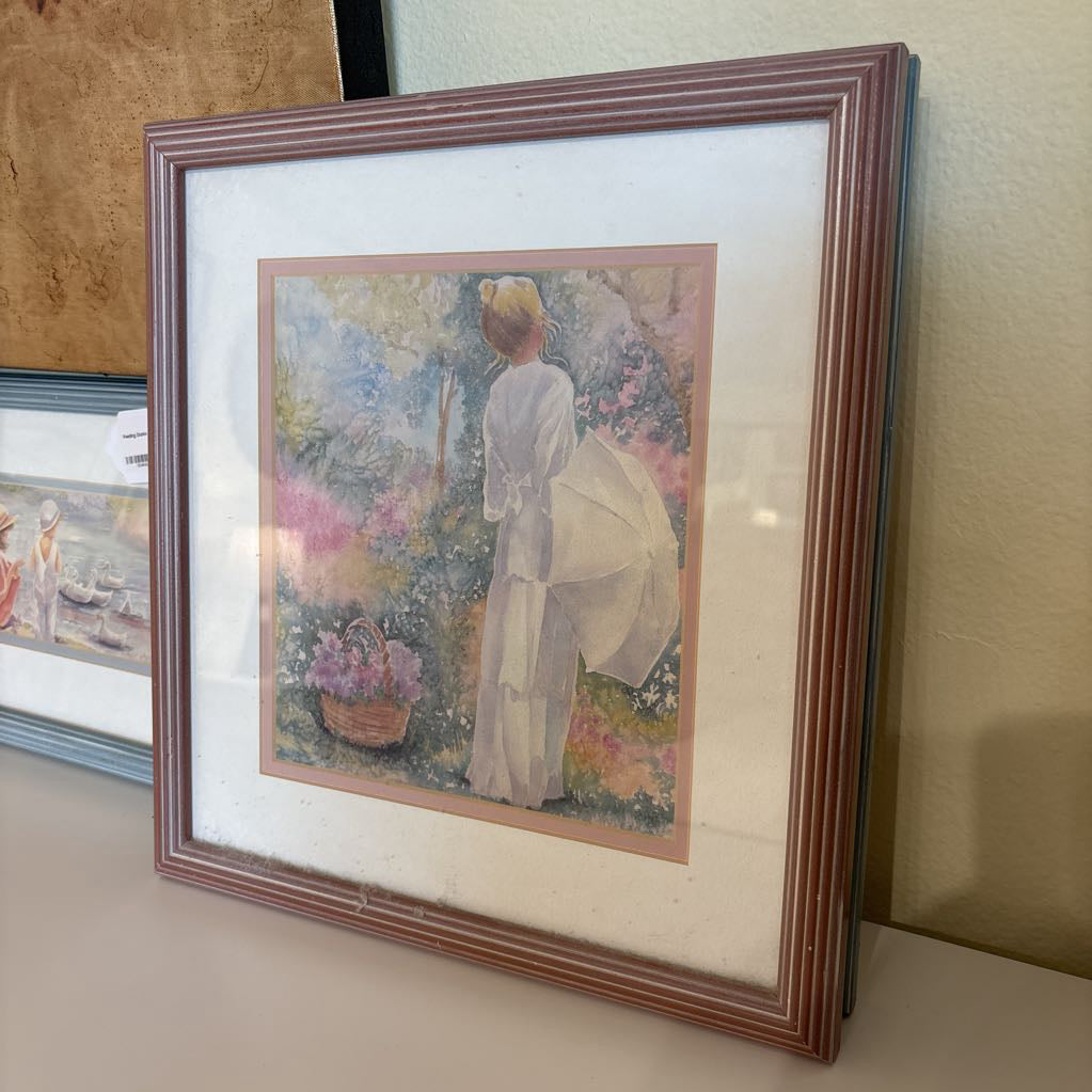 Floral Garden Oil Painting