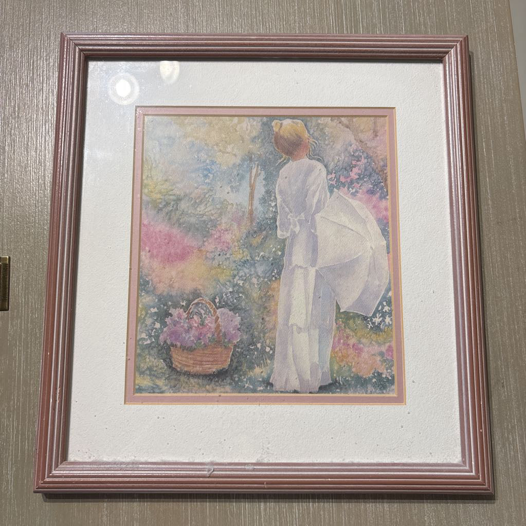 Floral Garden Oil Painting