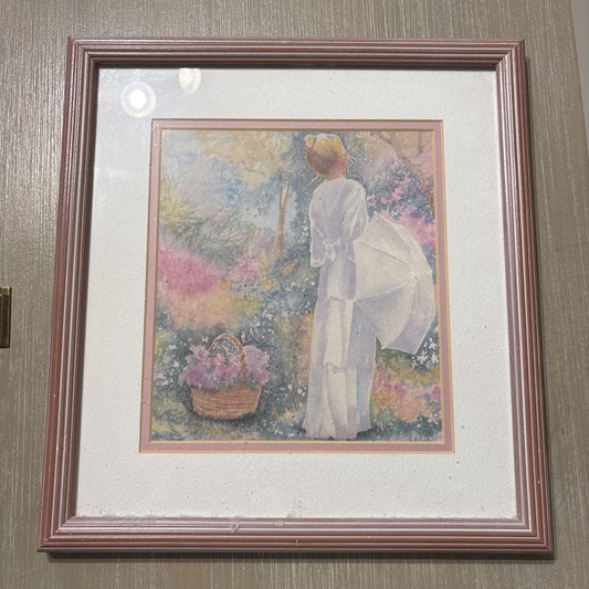Floral Garden Oil Painting