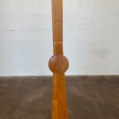 Teak Tilting Floor Mirror