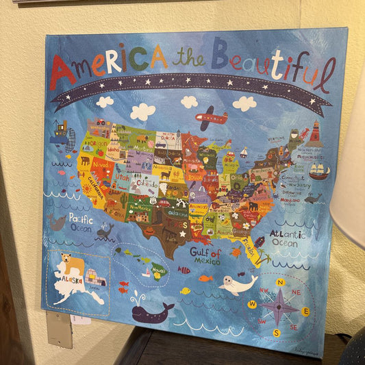 America the Beautiful Art