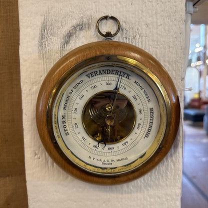 Veranderlyk Vintage Barometer