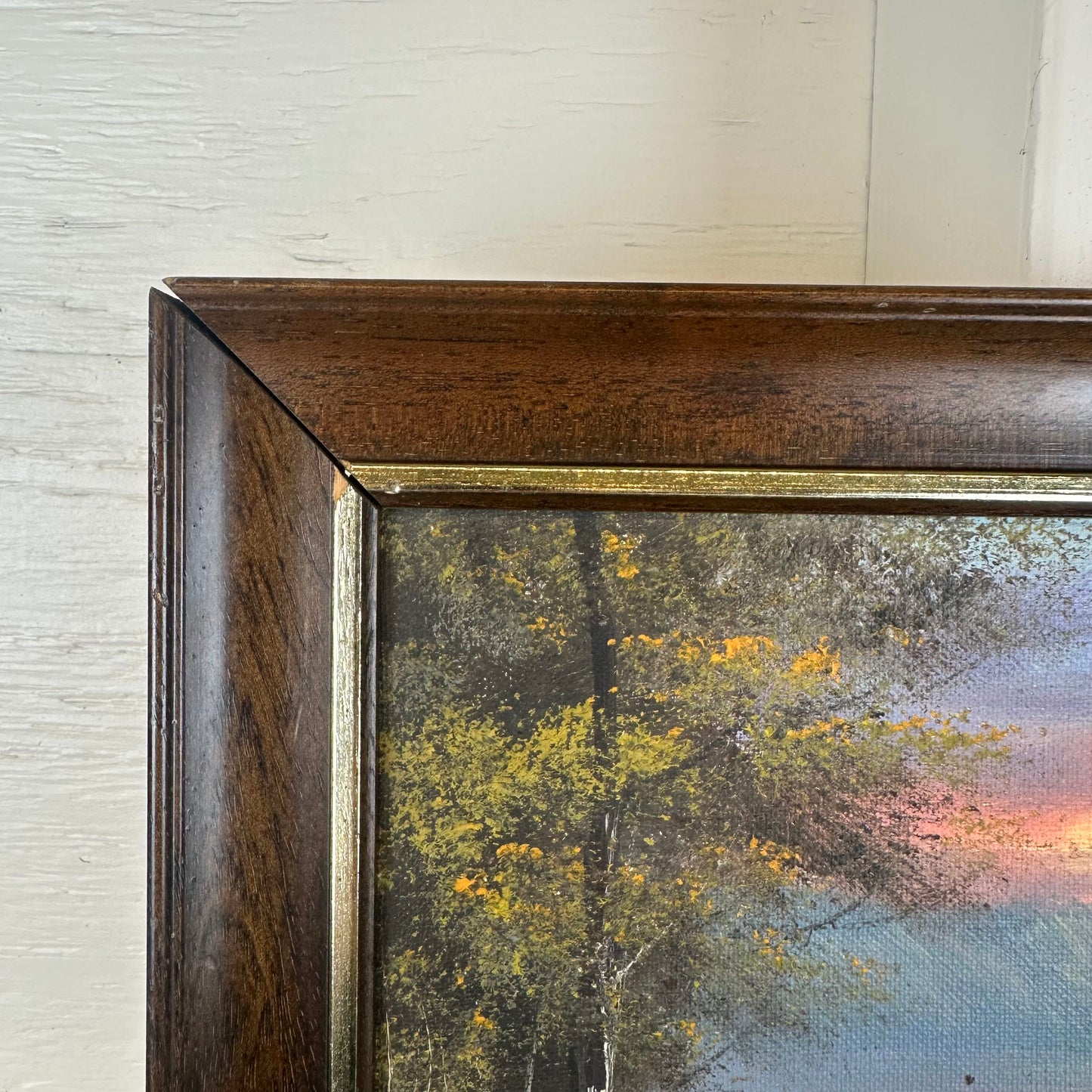 Sunset On The Bay Original Oil Painting
