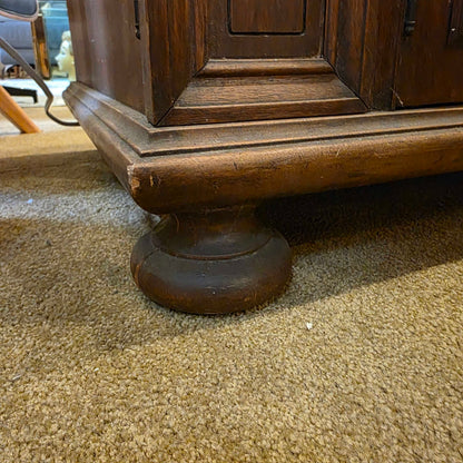 Victrola Carved Wood Cabinet