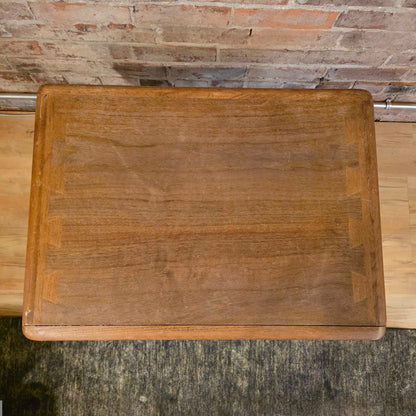 Lane Dovetail Inlay 2 Tier End Table