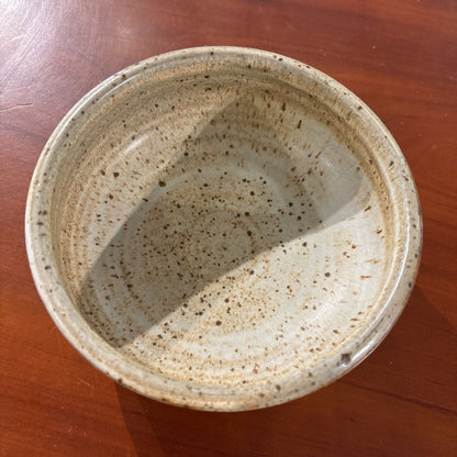 Red Clay Speckled Stoneware Bowl