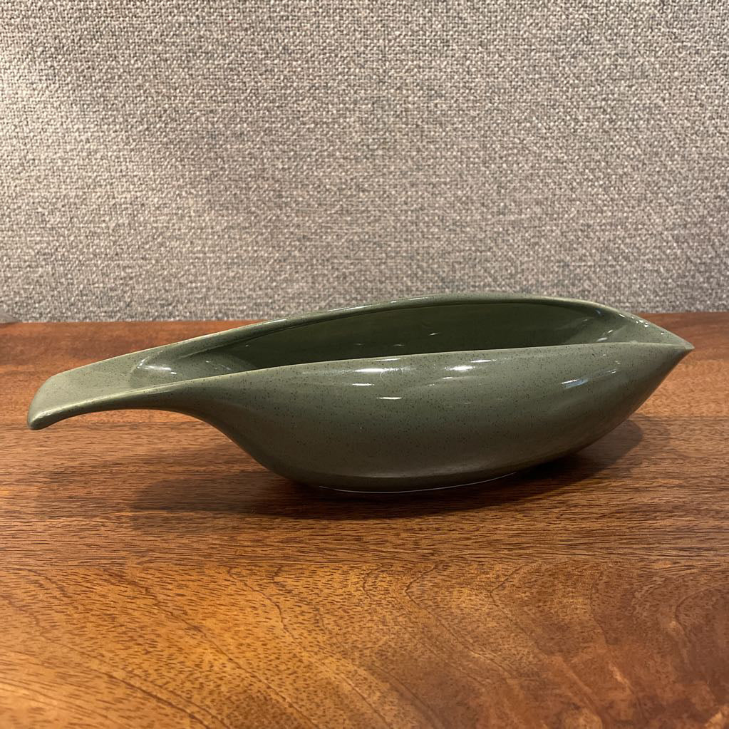Russel Wright Green-Grey Sauce Boat SMALLS