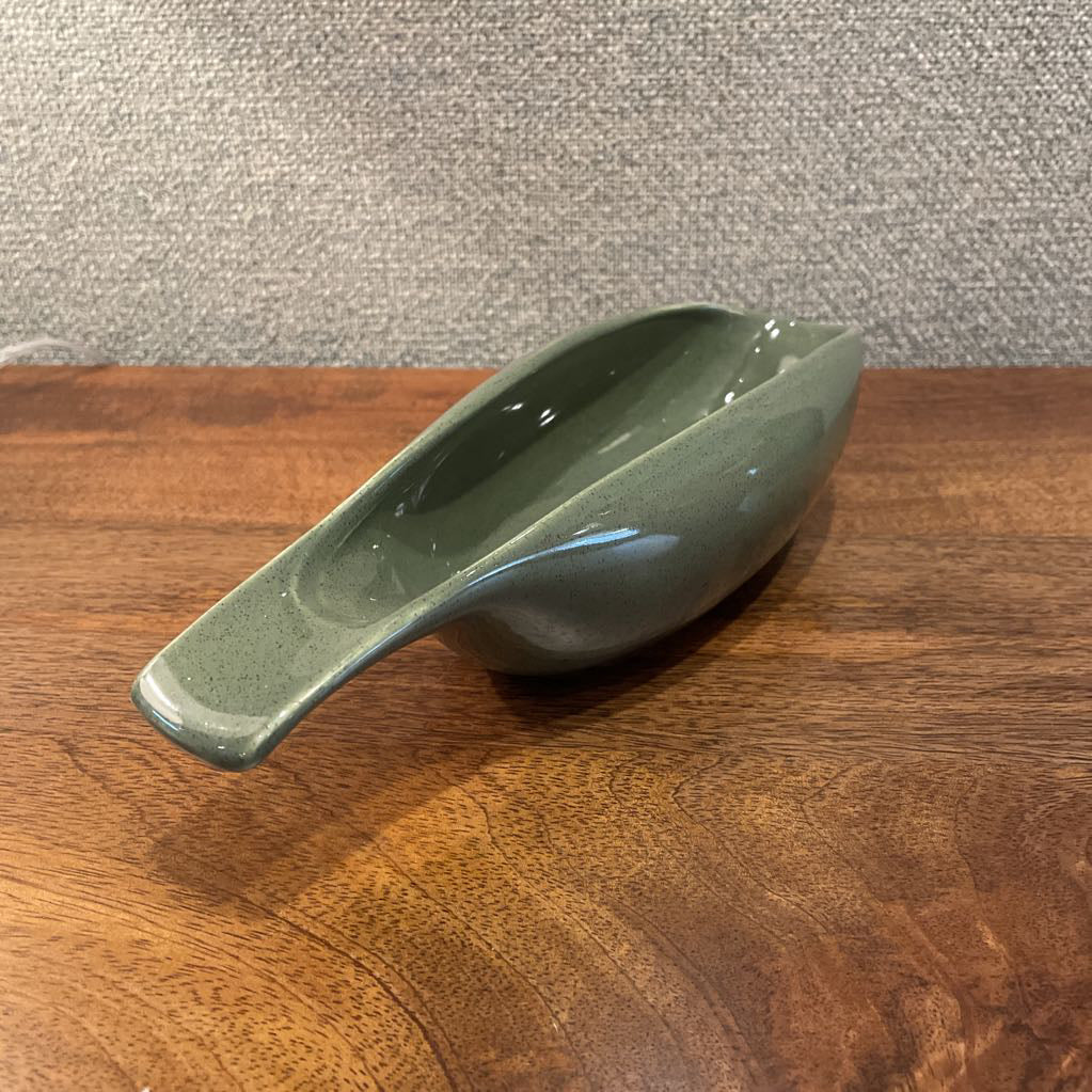 Russel Wright Green-Grey Sauce Boat SMALLS