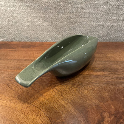 Russel Wright Green-Grey Sauce Boat SMALLS
