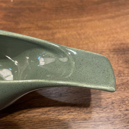 Russel Wright Green-Grey Sauce Boat SMALLS