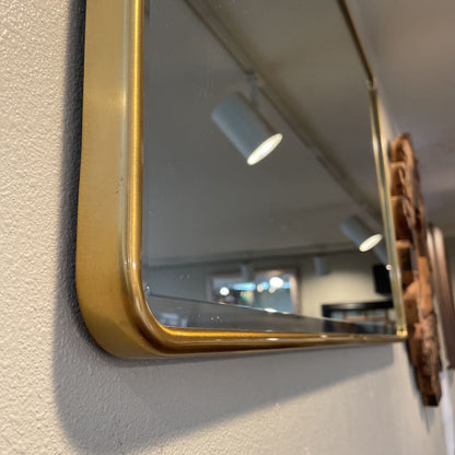 William Sonoma Thin Gold Frame Elegant Mirror C MIRRORS
