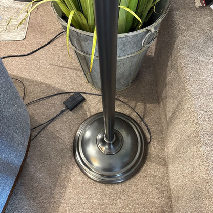 Potterbarn Large Swing-arm Drum Shade Dimmable Lamp