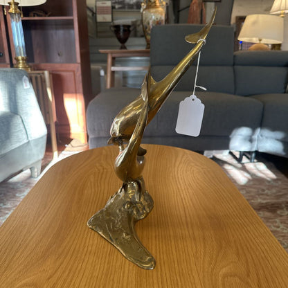 Vintage Brass Dolphins