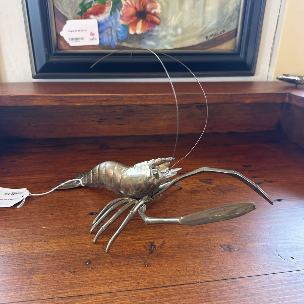 Vintage Brass Shellfish