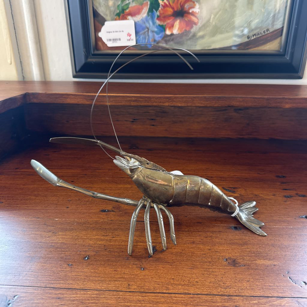Vintage Brass Shellfish