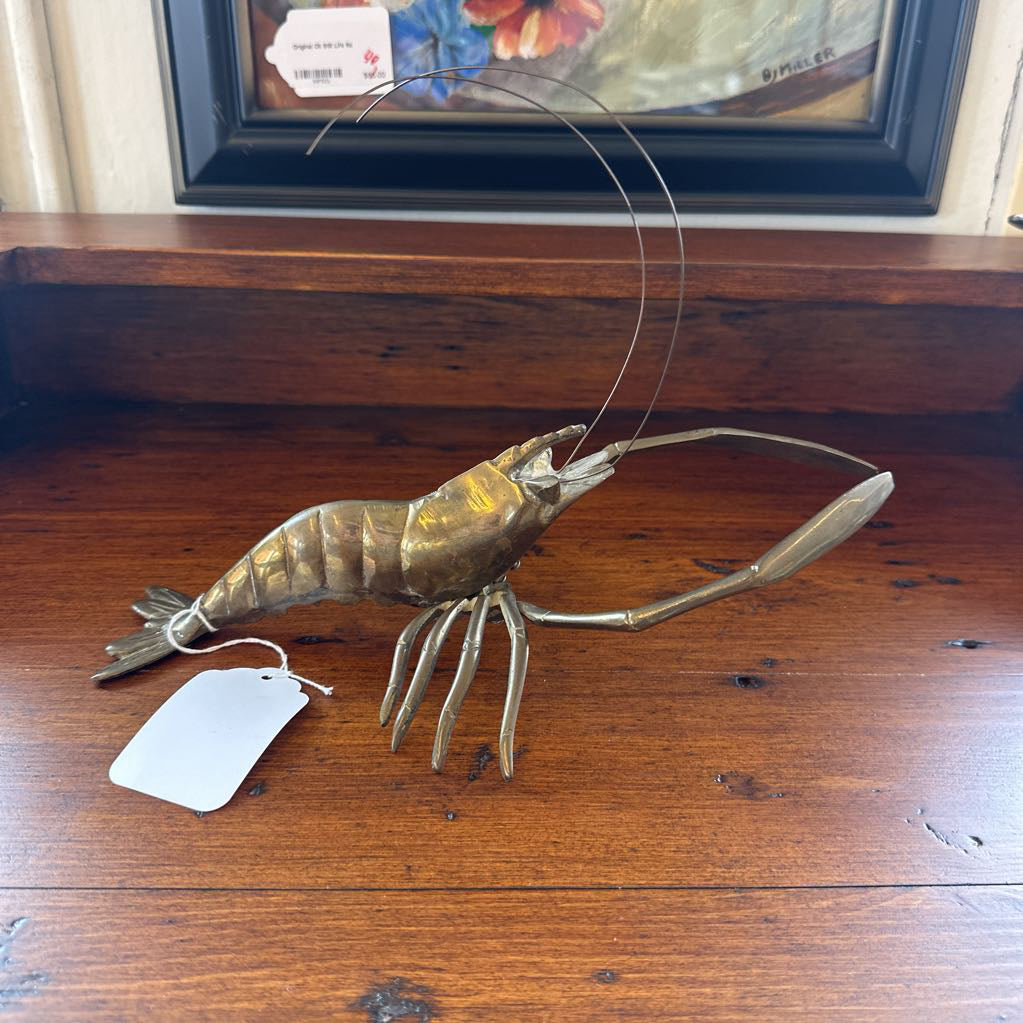 Vintage Brass Shellfish