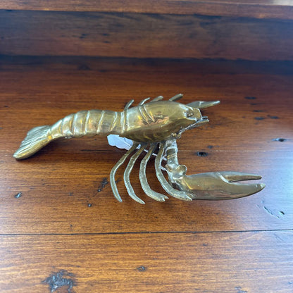 Vintage Brass Shellfish