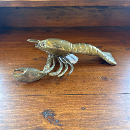 Vintage Brass Shellfish