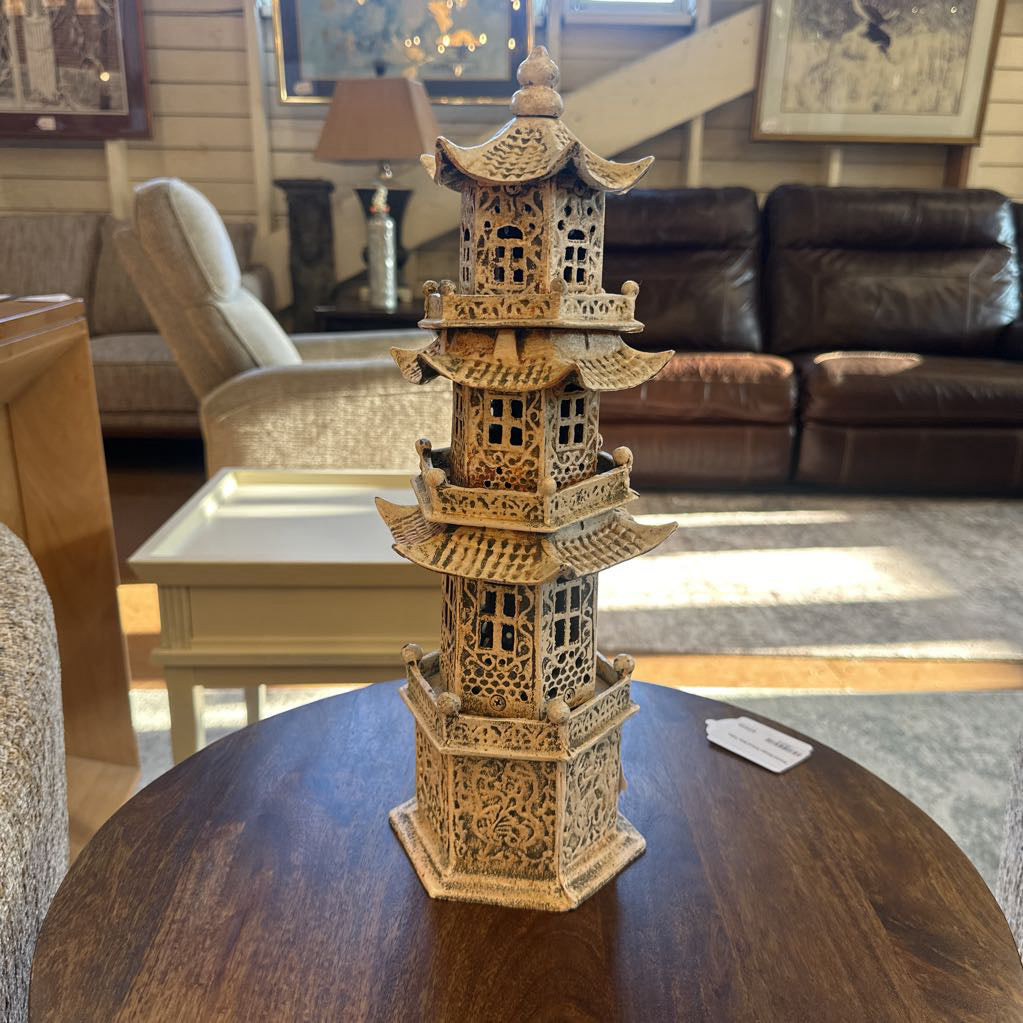 Cast Metal Pagoda Tower
