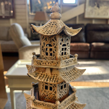 Cast Metal Pagoda Tower