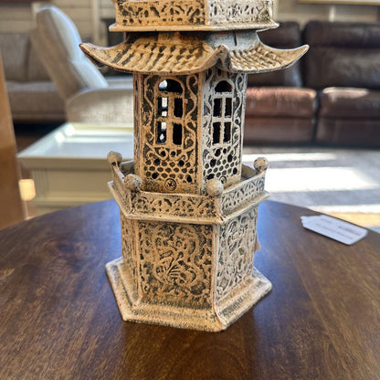 Cast Metal Pagoda Tower