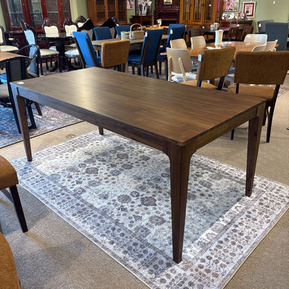 Staggered Plank Walnut Dining Table