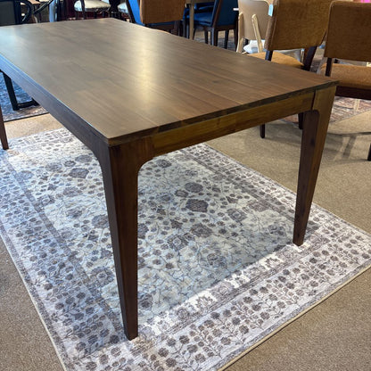 Staggered Plank Walnut Dining Table