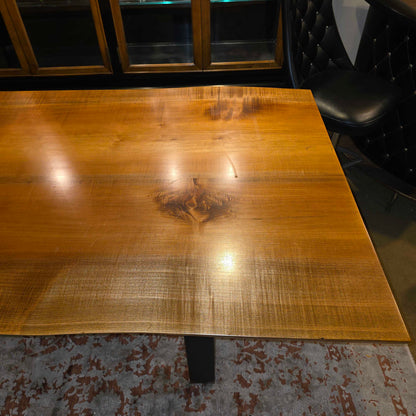 Live Edge Craftsman Counter Height Dining Table