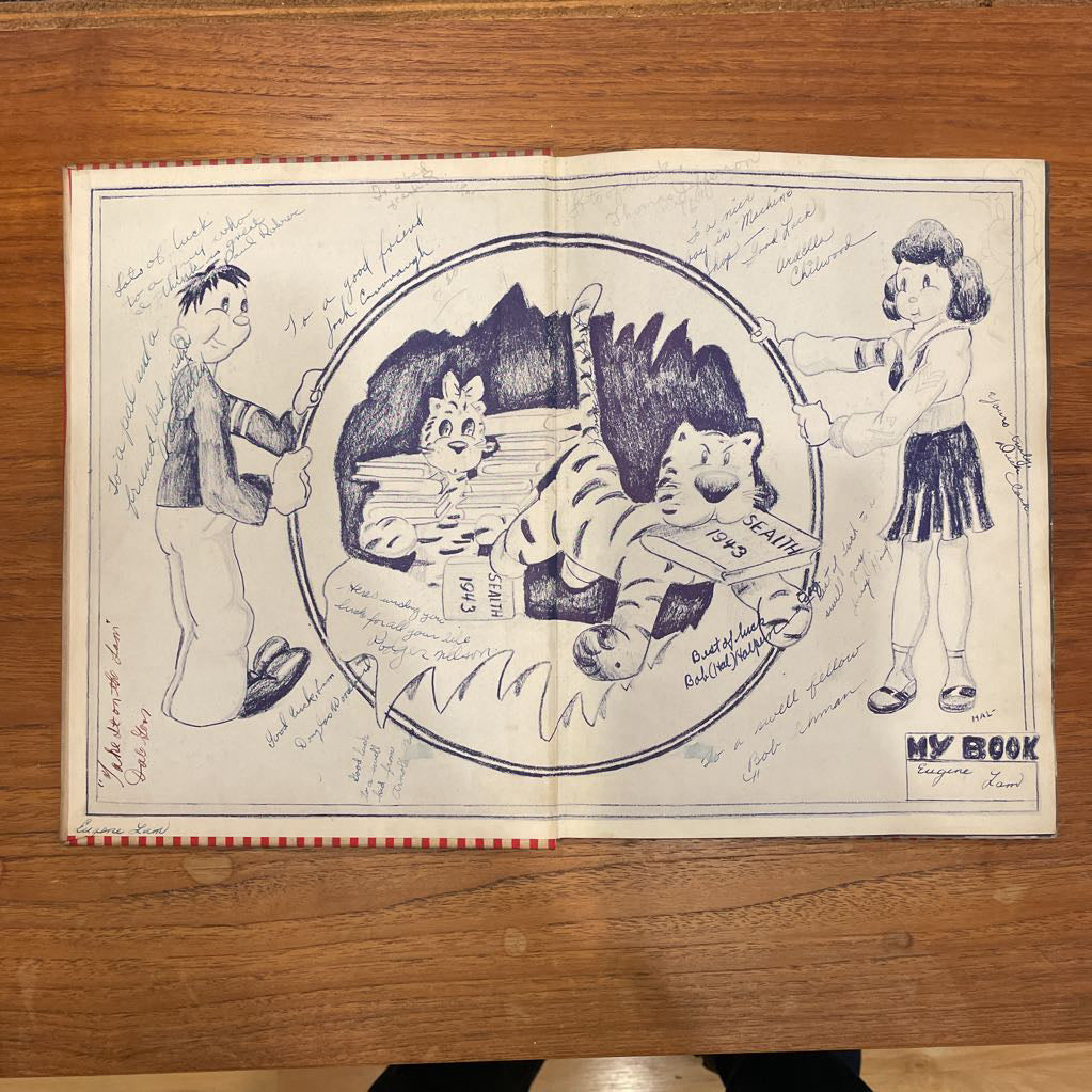 Sealth H. S. Vintage 1943 Yearbook