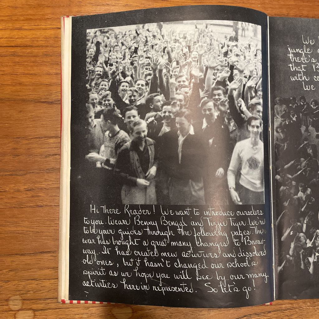 Sealth H. S. Vintage 1943 Yearbook