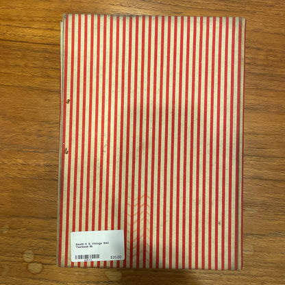 Sealth H. S. Vintage 1943 Yearbook