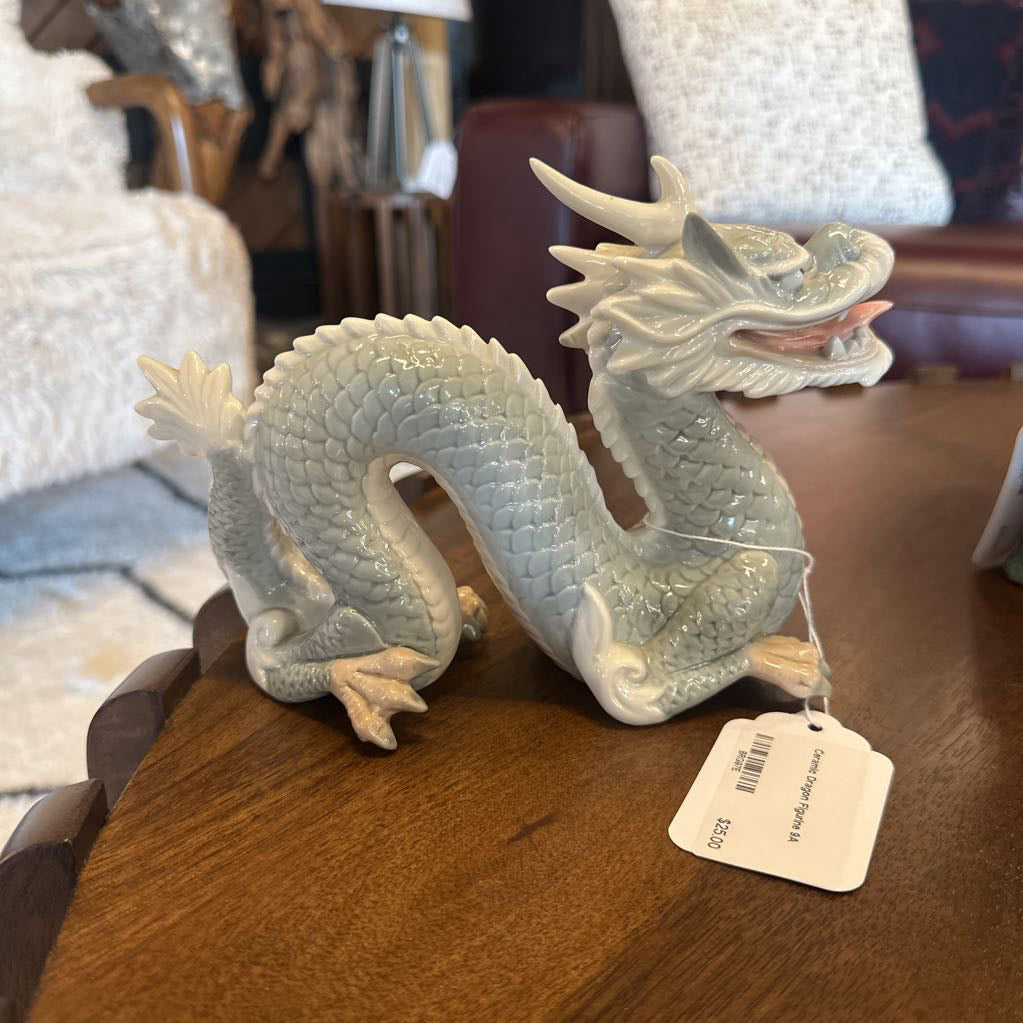 Ceramic Dragon Figurine