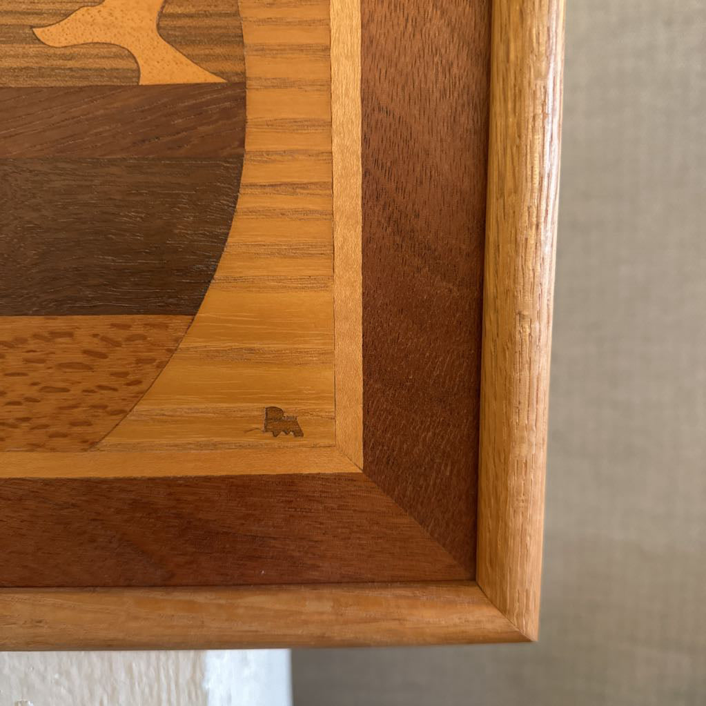 Wooden Orca Artwork