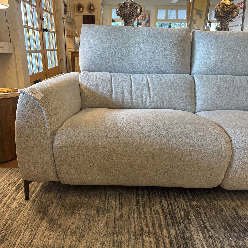 Cream 2 Seater Reclining Sofa