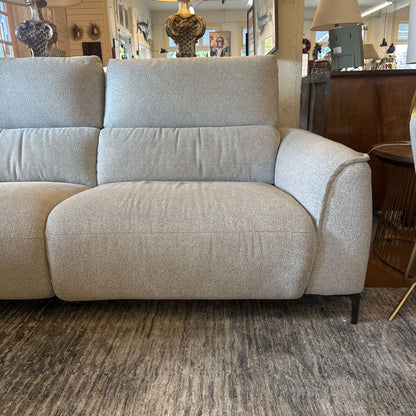 Cream 2 Seater Reclining Sofa