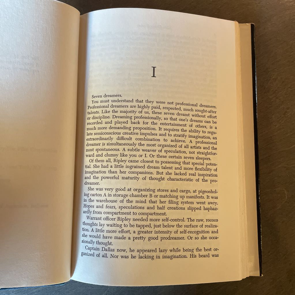 Alien by Alan Dean Foster 1979 Hardcover Film Novelization