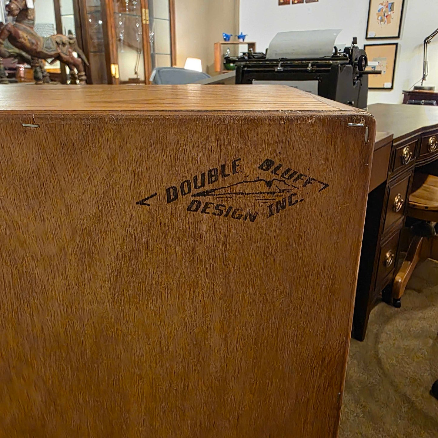 Don Willis Oak Mid Height Shelf