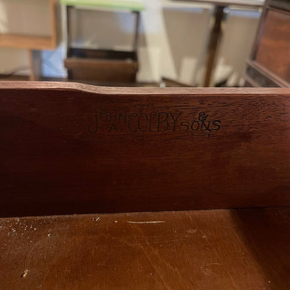 Mahogany John A Colby & Sons Partners Desk